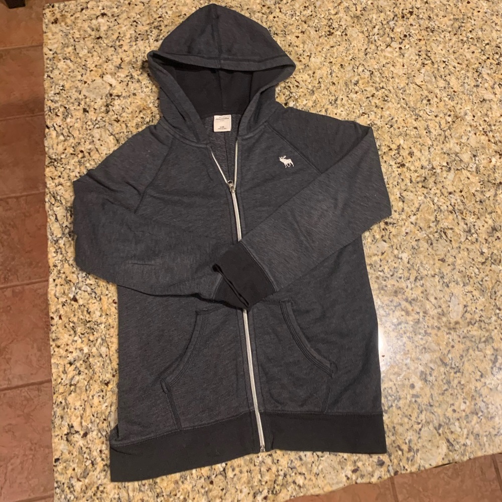 Abercrombie kids zip-up hoodie. Size 14